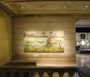 Mural of 10' 6" x 5", UB City, Bangalore